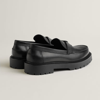  Hermes Klement Loafer Noir
