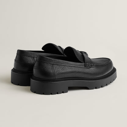  Hermes Klement Loafer Noir