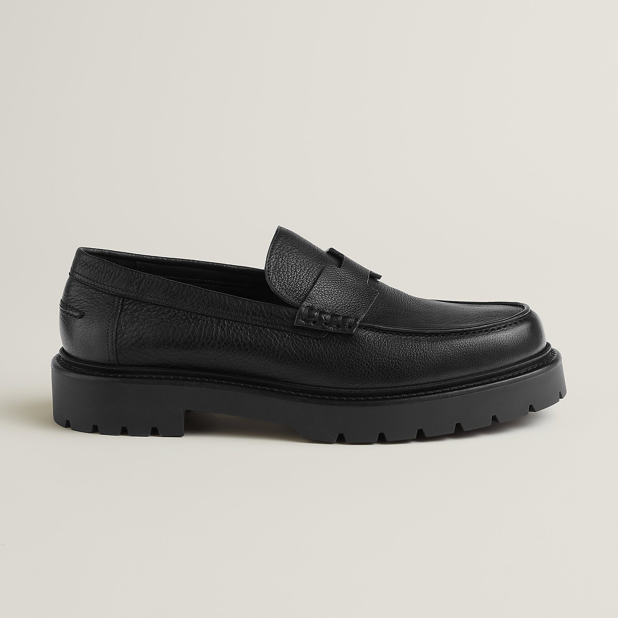  Hermes Klement Loafer Noir