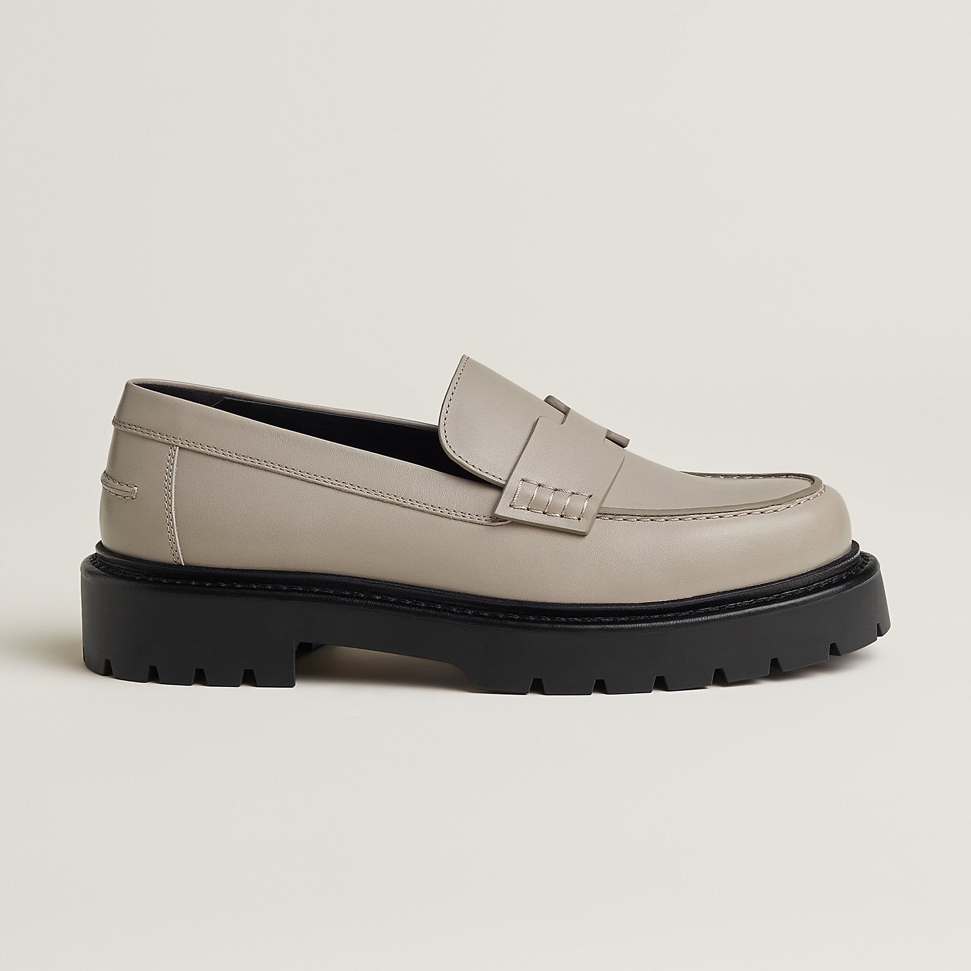  Hermes Klement Loafer Beige Galet