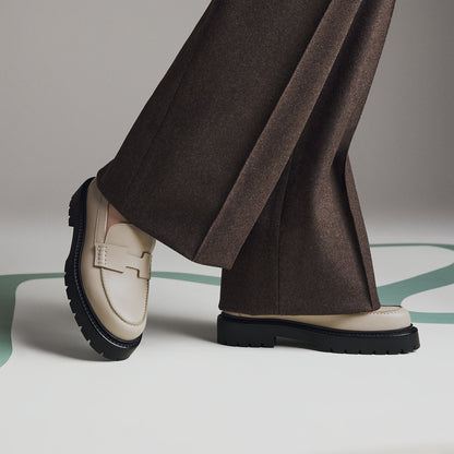  Hermes Klement Loafer Beige Galet