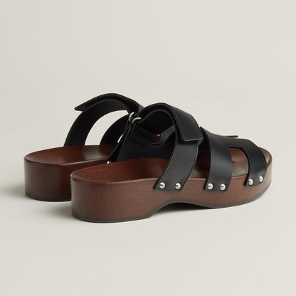  Hermes Kos Clog Noir