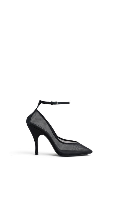 Alaïa Strappy Pumps In Mesh