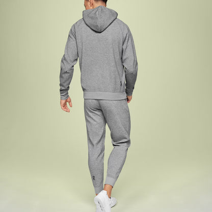 On Zipped Hoodie Grey
