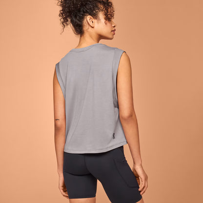 On Focus Crop Zinc (Women'S)