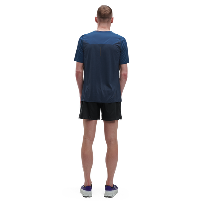 on 5" lightweight shorts Black