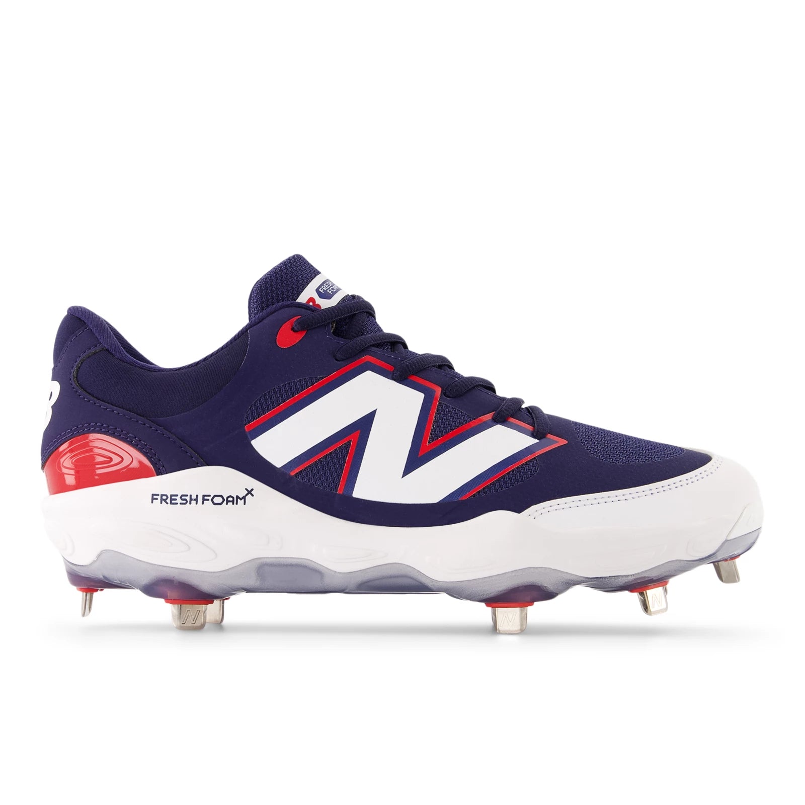 New Balance Fresh Foam X 3000V7 White With Team Red And Team Navy White With Team Red And Team Navy