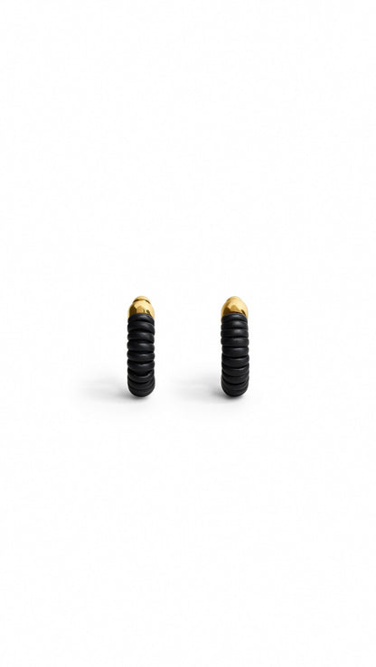Alaïa Small Bobine Hoops