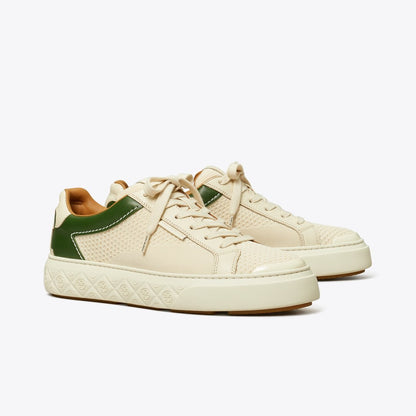 Tory Burch Ladybug Sneaker LIGHT CREAM / DARK CLOVER