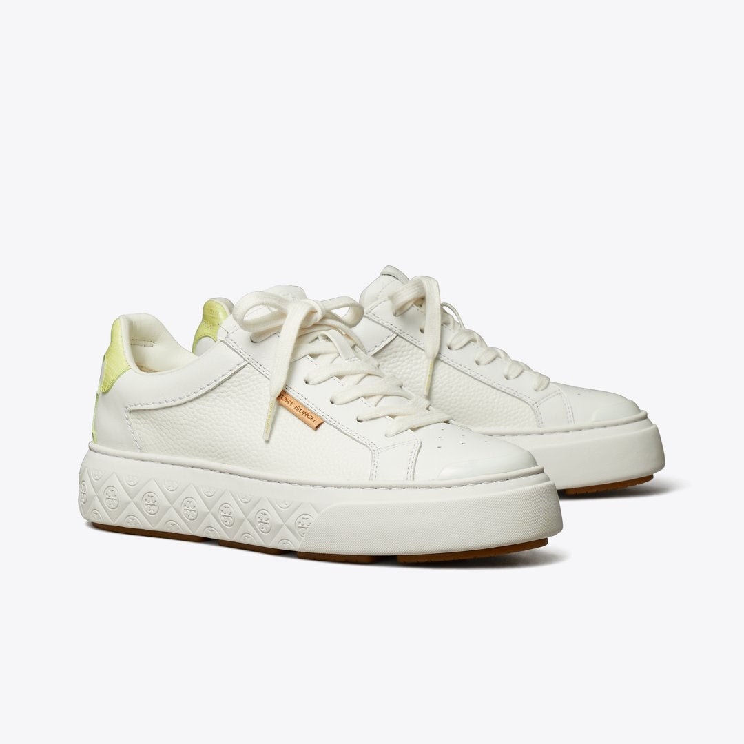 Tory Burch Ladybug Sneaker PURITY / LIME GREEN