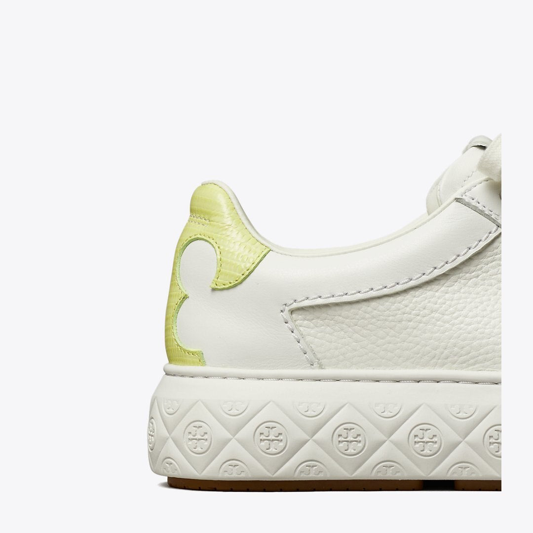 Tory Burch Ladybug Sneaker PURITY / LIME GREEN