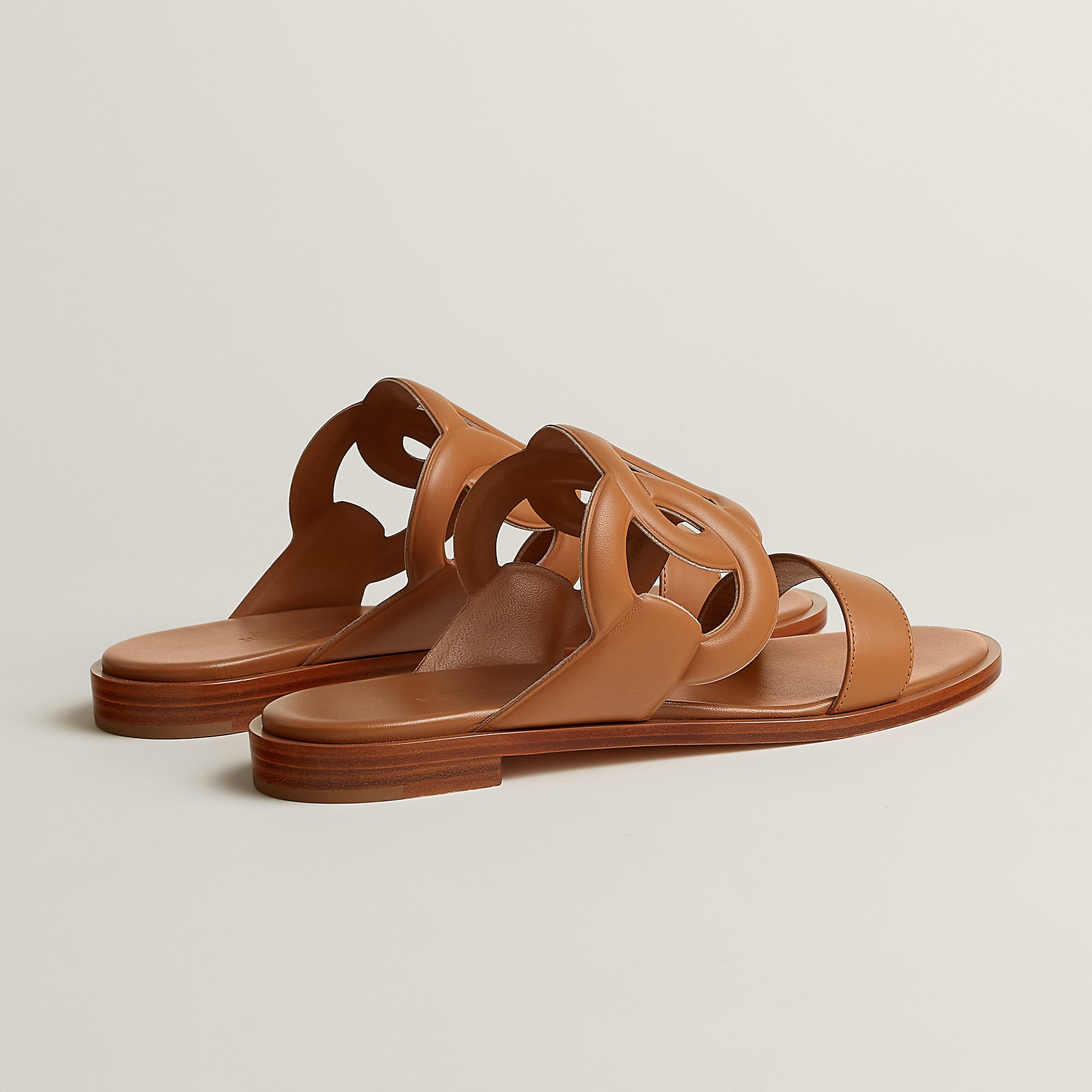  Hermes Lagune Sandal Naturel
