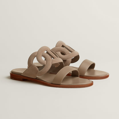  Hermes Lagune Sandal Beige Sable