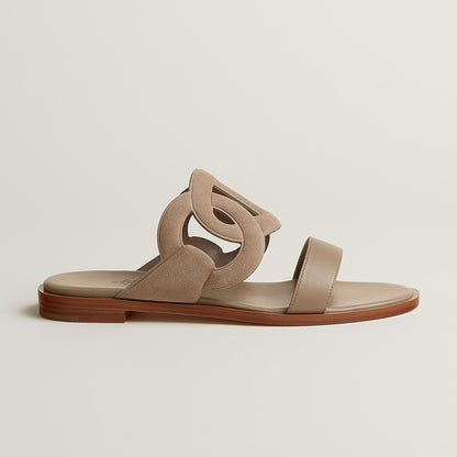  Hermes Lagune Sandal Beige Sable