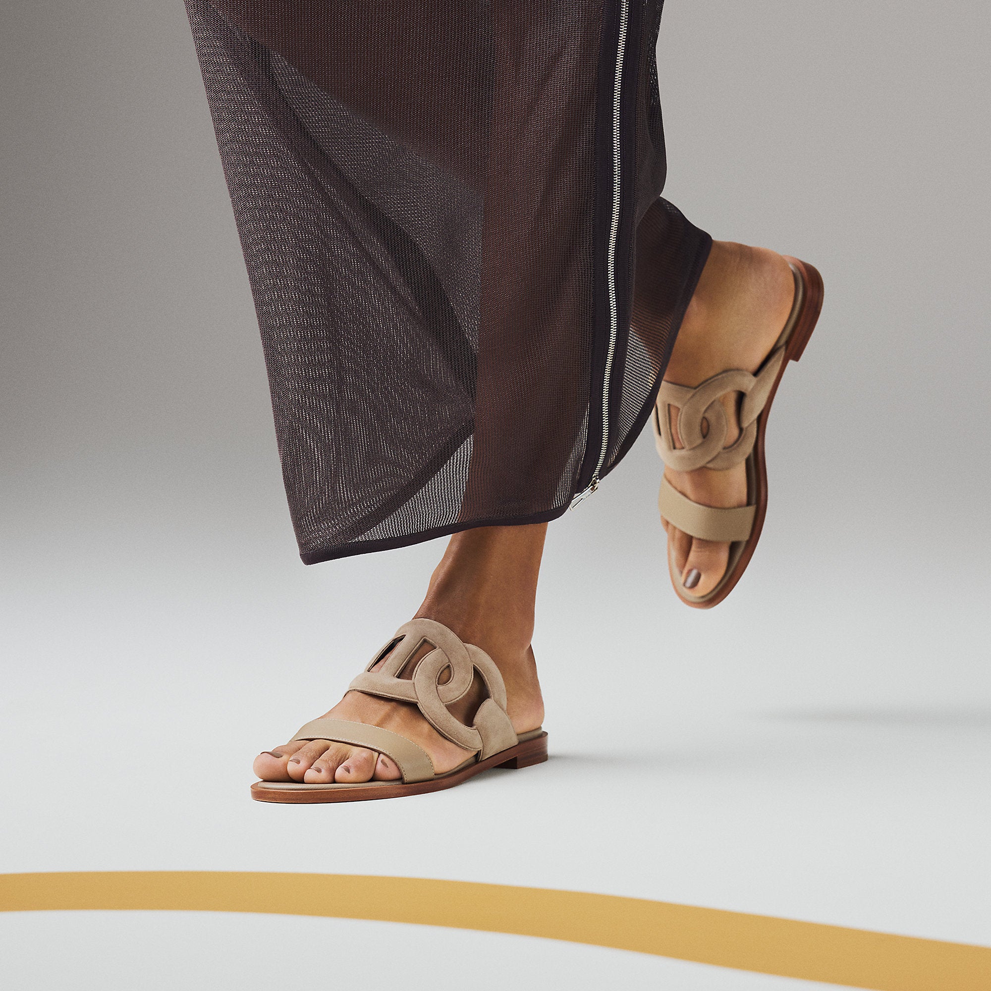  Hermes Lagune Sandal Beige Sable