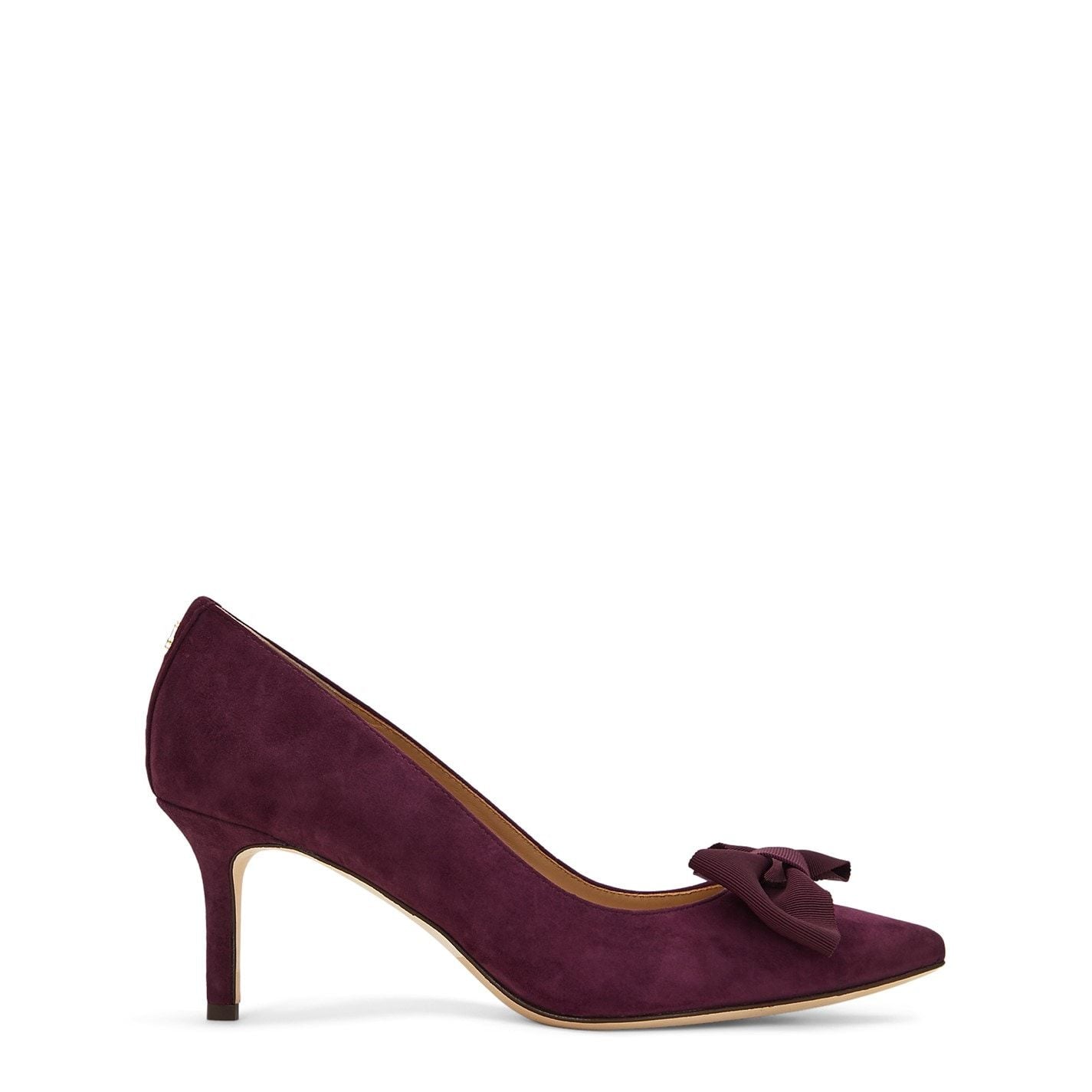  Lanette Bow Pumps Pinot Noir