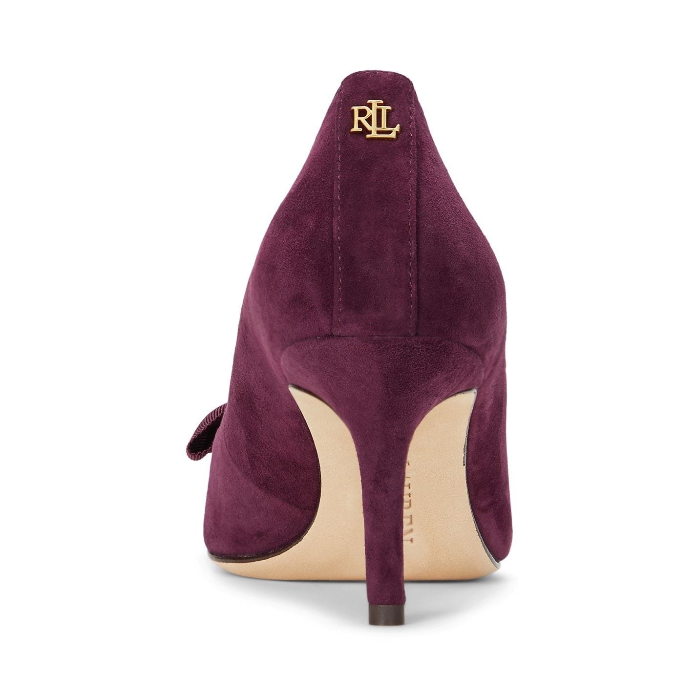  Lanette Bow Pumps Pinot Noir