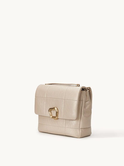 Songmont Large Chocolate Bag Pearl Grey