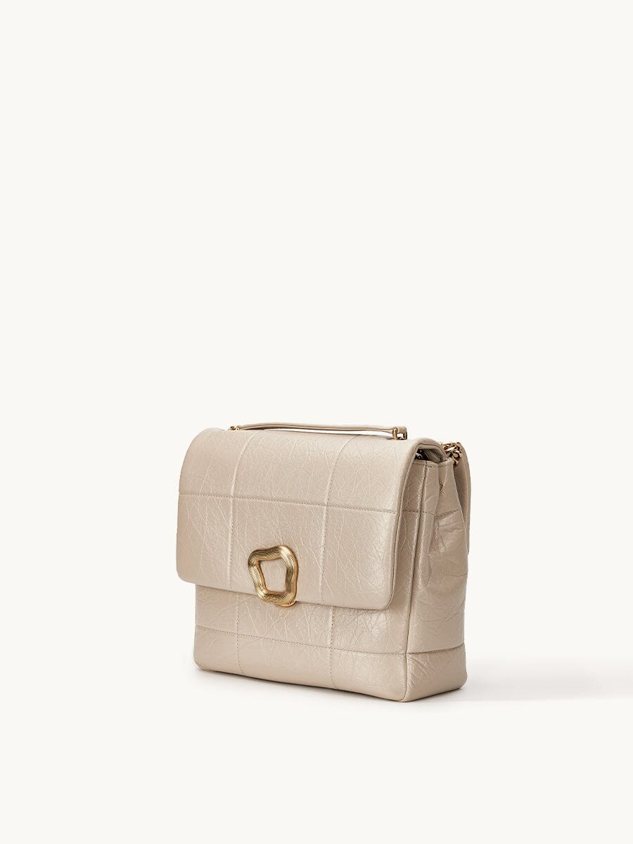 Songmont Large Chocolate Bag Pearl Grey