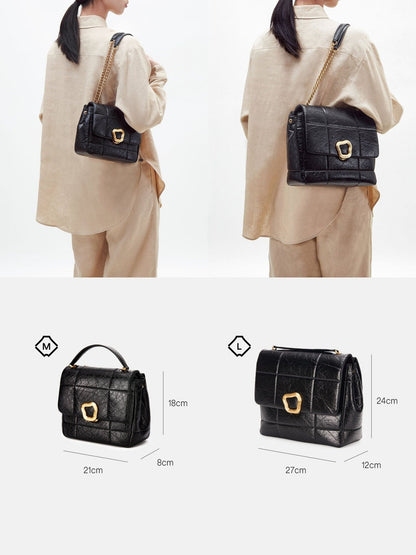 Songmont Large Chocolate Bag Pearl Grey
