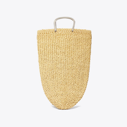 Tory Burch Large Crocheted Tote Natural