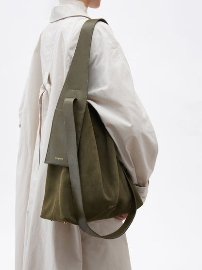 Songmont Large Drippy Tote Bag Olive