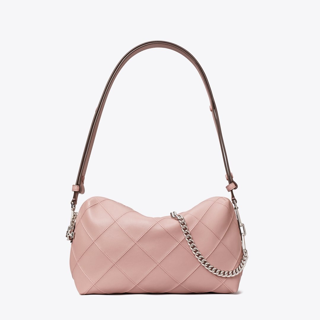 Tory Burch Large Fleming Soft Crossbody Bag Light Mauve