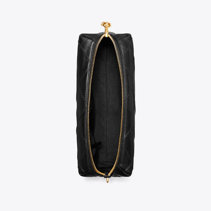 Tory Burch Large Fleming Soft Crossbody Bag Black
