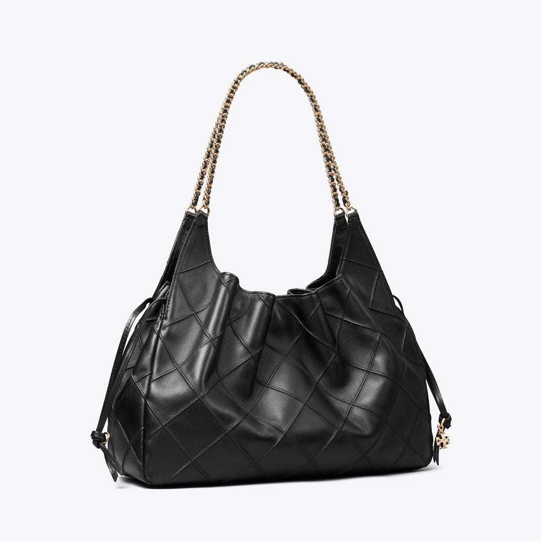 Tory Burch Large Fleming Tote Black