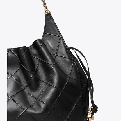 Tory Burch Large Fleming Tote Black