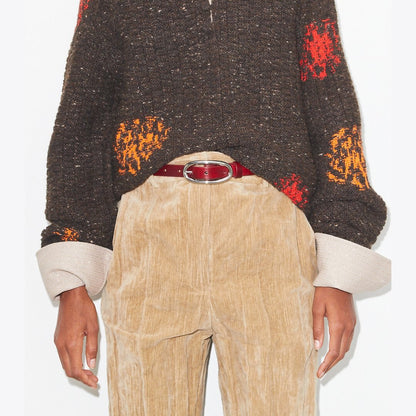 Tory Burch Large Pierced Buckle Belt Bricklane