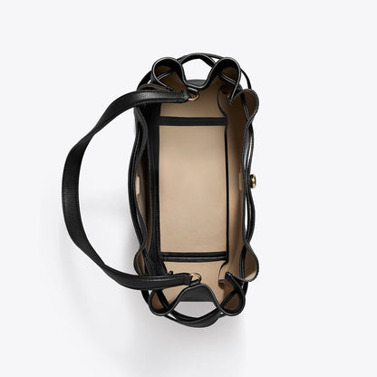 Tory Burch Large Romy Bucket Bag Black