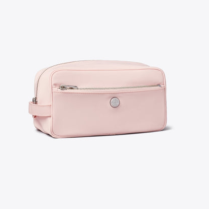 Tory Burch Large Twist Cosmetic Case Rose Mist