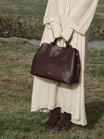 Songmont Large Yore Tote Bag Raisin