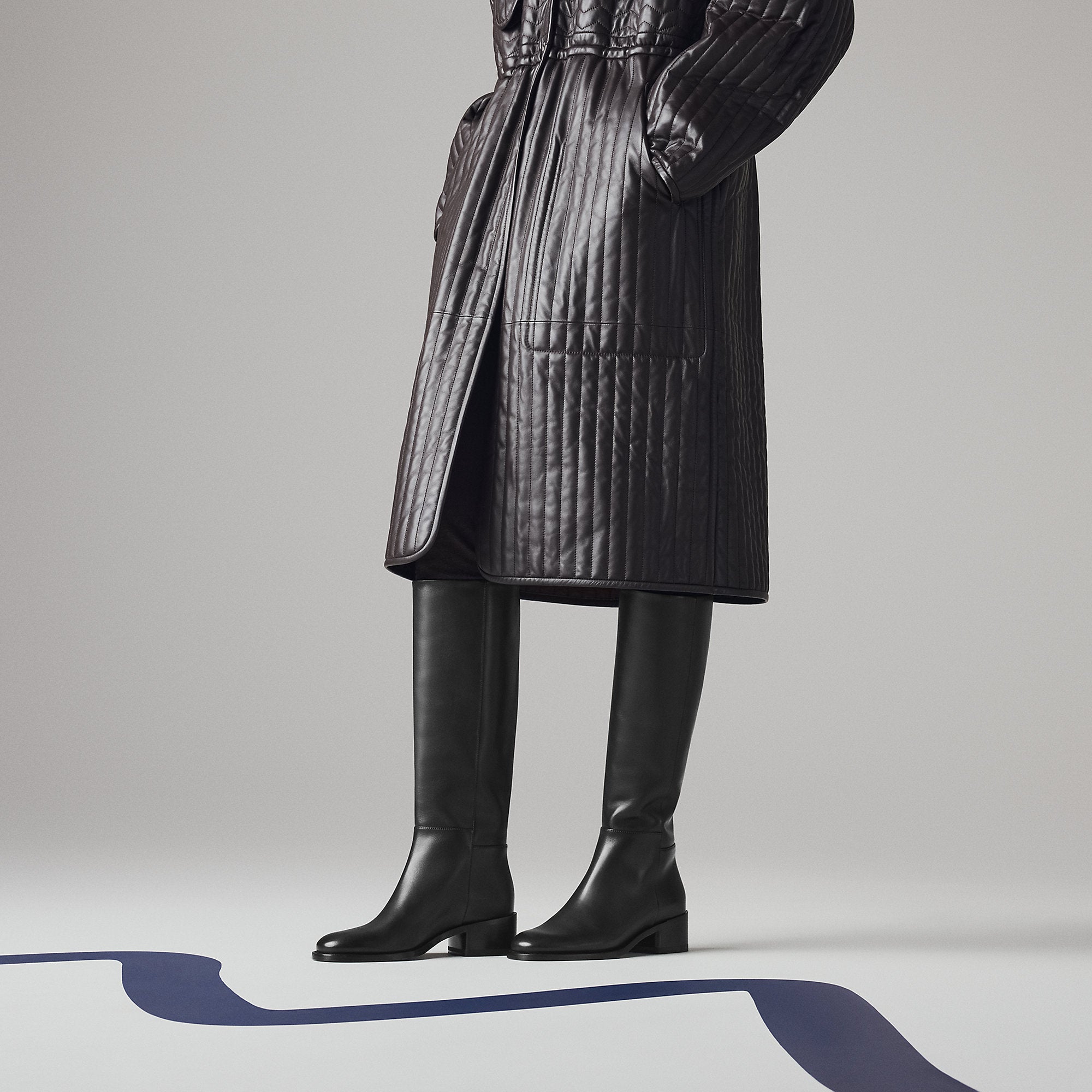  Hermes Lasso 40 Boot Noir