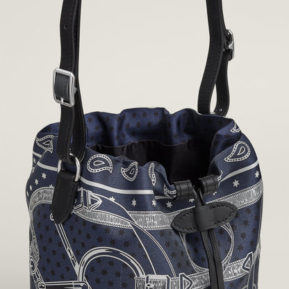  Hermes Lassoie Herms Bag Bleu Marine