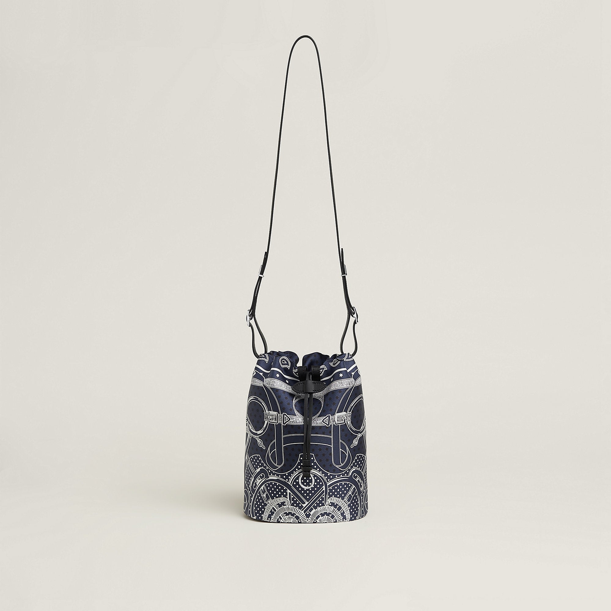  Hermes Lassoie Herms Bag Bleu Marine