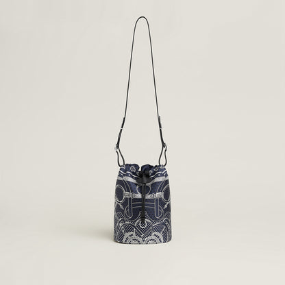  Hermes Lassoie Herms Bag Bleu Marine