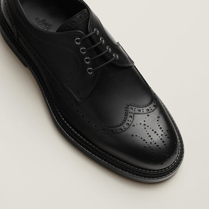  Hermes Lawson Derby Shoe Noir
