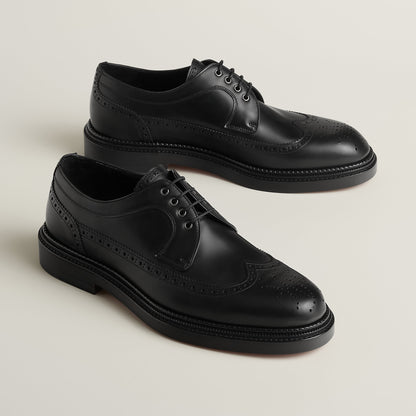  Hermes Lawson Derby Shoe Noir