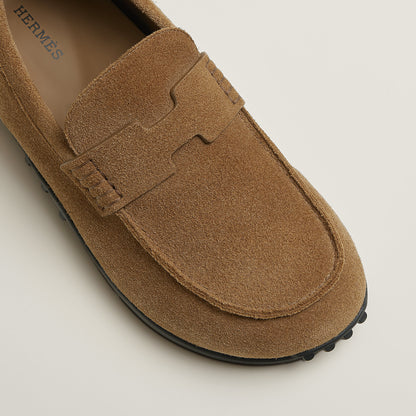  Hermes Lazy Loafer Brun Fum