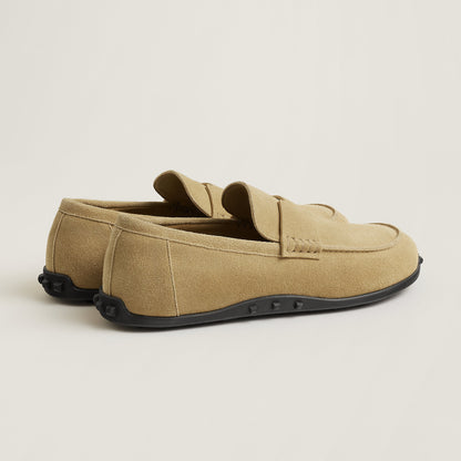  Hermes Lazy Loafer Noir