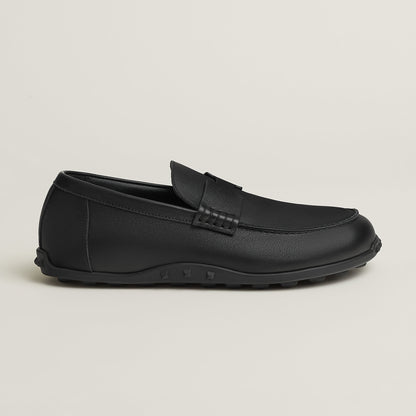  Hermes Lazy Loafer Noir