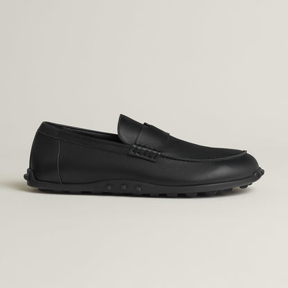  Hermes Lazy Loafer Noir