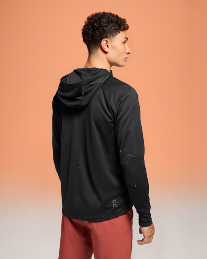 On Climate Zip Hoodie Black