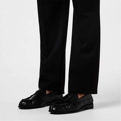  Le Loafer Penny Slippers Black