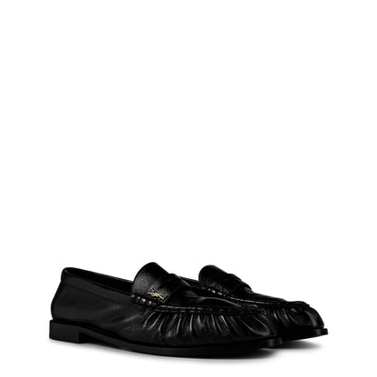  Le Loafer Penny Slippers Black