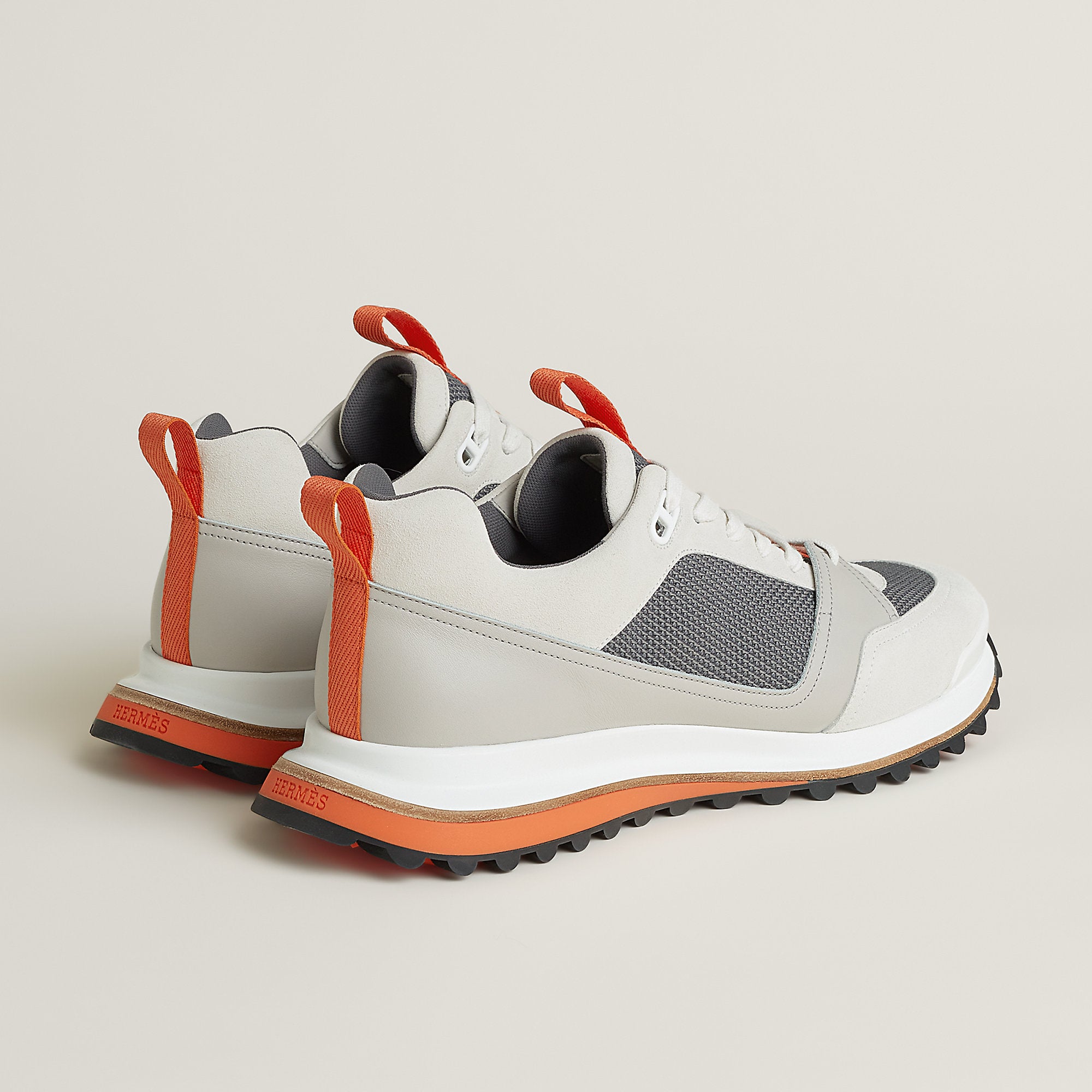  Hermes Leader Sneaker Multie Blanc