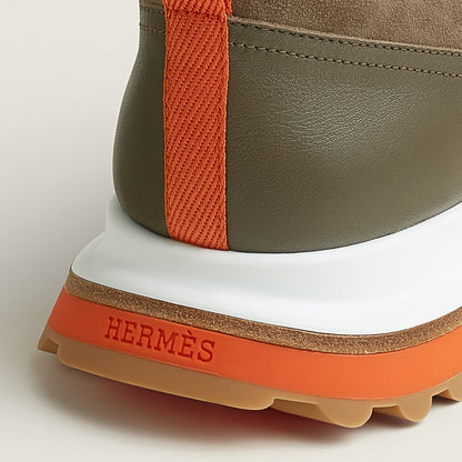  Hermes Leader Sneaker Toupe