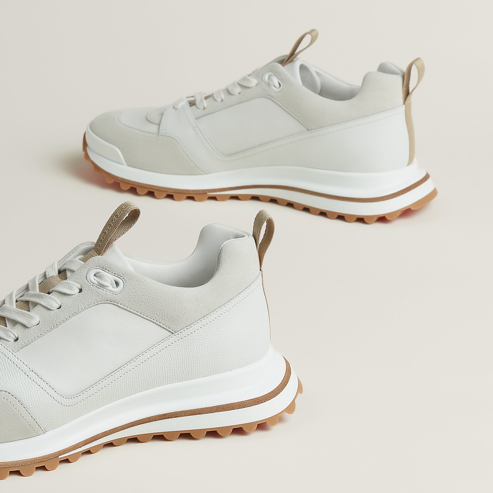 Hermes Leader Sneaker Blanc